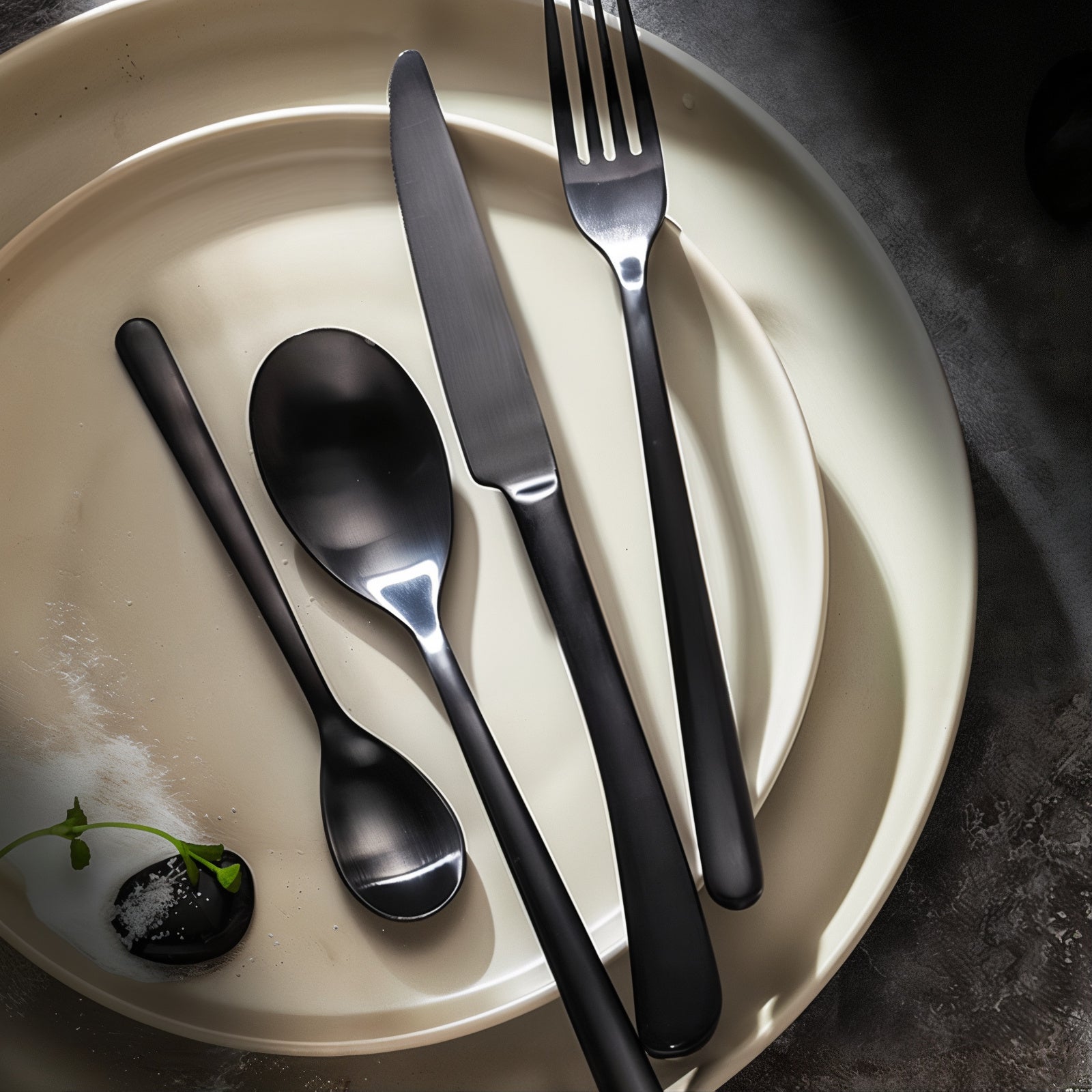 ONYX FLATWARE SET