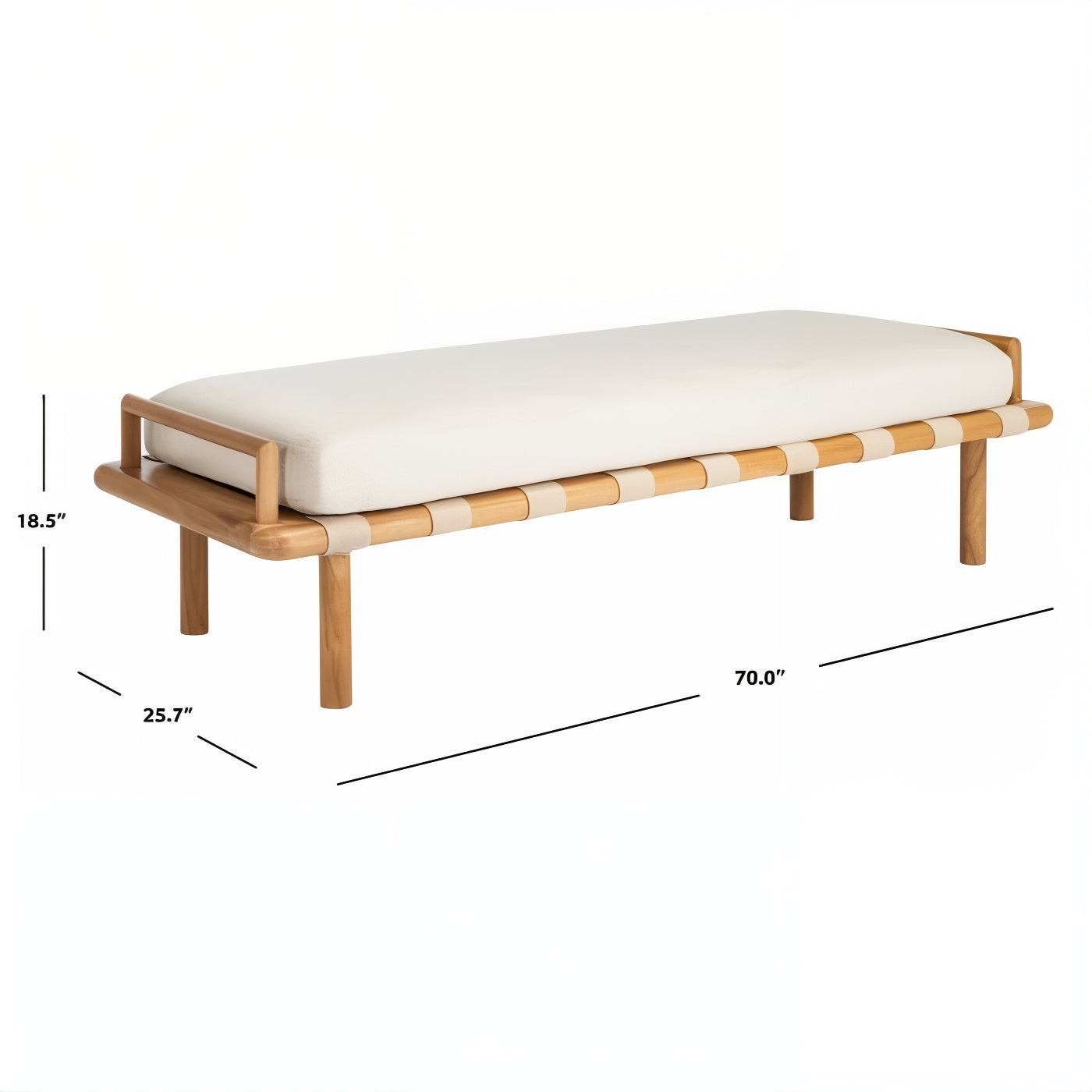 OSLO BEDROOM BENCH